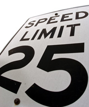Speed limit at your driving test Speed limit at your driving test