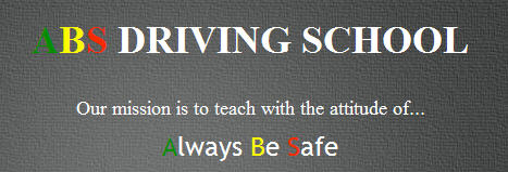 ABS Driving School logo