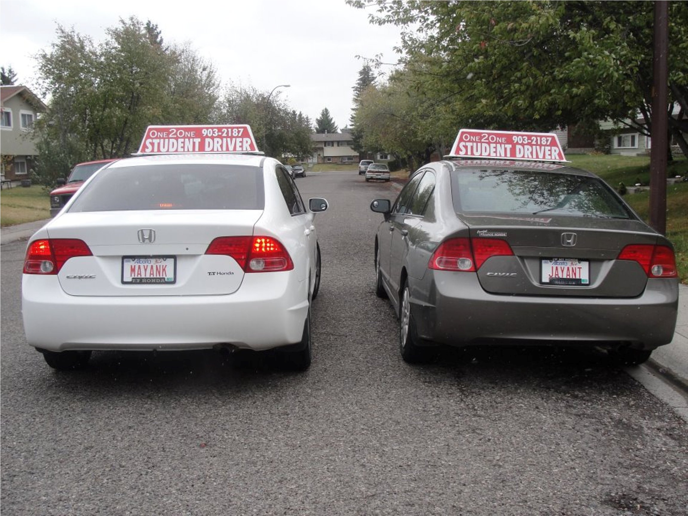 121 Driving School in Calgary